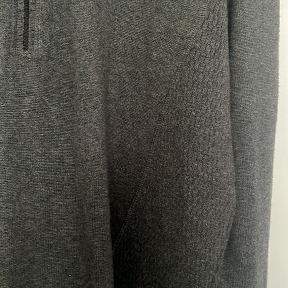 Eddie Bauer Charcoal Black 1/2 Zip Pullover Sweater Women's Size XXL - Picture 7 of 14